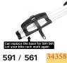 Thule ProRide 591 OutRide 561 Държач+колан за баганик за велосипед-вело багажник, снимка 3