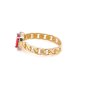 Златен дамски пръстен 2,43гр. размер:59 14кр. проба:585 модел:21875-1, снимка 3