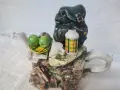Ръчно изработен чайник - почивката на туриста - Cardew, снимка 1