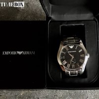 Emporio Armani AR0680 Classic Steel. Нов мъжки часовник, снимка 3 - Мъжки - 38801355