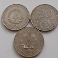 лот 12 юбилейни монети ГДР , снимка 1 - Нумизматика и бонистика - 41677145