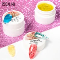 Гел със сухи цветя Flower gel Rosalind (5мл), снимка 4 - Продукти за маникюр - 39491414