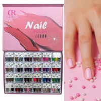 Комплект маникюри - разкошни изкуствени нокти в различни цветове в елегантна дамска кутия, снимка 2 - Други - 44729604