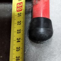 Метален стелаж с наклонени рафтове 151/48/34см червен, снимка 6 - Стелажи и щандове - 44331609