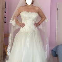 Сватбена рокля , снимка 1 - Сватбени рокли - 44491018