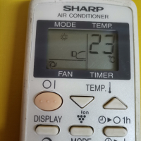 Дистанционно за климатик  Sharp, снимка 2 - Климатици - 44816666