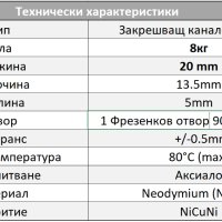 Канален неодимов магнит 20mm, снимка 5 - Други машини и части - 40433781