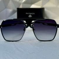 Maybach 2024 мъжки слънчеви очила маска 2 цвята, снимка 2 - Слънчеви и диоптрични очила - 44515632