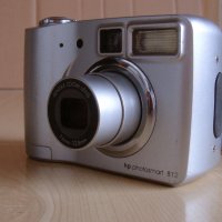  HP PhotoSmart 812 Цифров фотоапарат 4.1MP – сребрист, снимка 3 - Фотоапарати - 44403978