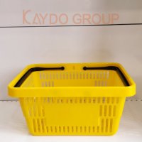 ПРОМО!!!Пластмасова кошница за пазаруване - жълта 22л, търговско оборудване!, снимка 3 - Оборудване за магазин - 35966450