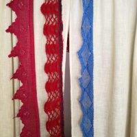 Дантела плетена на една кука, снимка 1 - Други - 42388268
