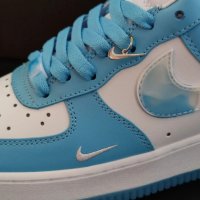 Nike Air Force 1 Nail Art Нови Оригинални Обувки Маратонки Размер 39 Кецове Номер 24.5см Дамски Сини, снимка 5 - Маратонки - 38843928