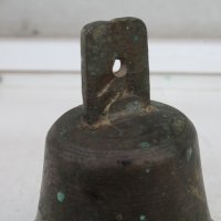 Стара месингова камбана със сребро , снимка 5 - Колекции - 40979855