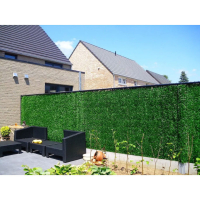 Декоративно оградно пано изкуствена трева 150x3 метра, снимка 3 - Огради и мрежи - 44560765