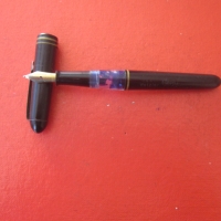 Старинна бакелитова писалка маркирана , снимка 6 - Ученически пособия, канцеларски материали - 36035418