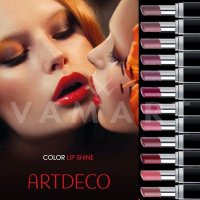 Artdeco Color Lip Shine Хидратиращо гелообразно червило 24 shiny coral, снимка 3 - Декоративна козметика - 38867417