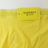 Dukeboy XXL/XXXL нови мъжки жълти боксерки с ликра, снимка 7 - Бельо - 44686226