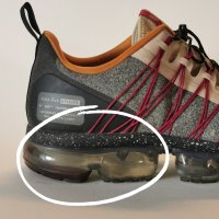 Ремонт на маратонки Nike Vapormax със спукани системи, снимка 6 - Спортни обувки - 35877544