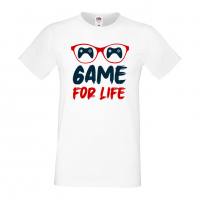 Мъжка тениска Game For Life, снимка 2 - Тениски - 36193154