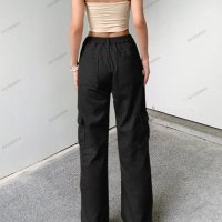Модни дамски карго панталони, 3цвята - 023, снимка 8 - Панталони - 41775582