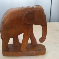 Сувенир дървен слон 14х15, снимка 3 - Други ценни предмети - 42122100