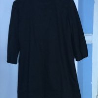 Черен шлифер с ръкав 7/8 , снимка 7 - Палта, манта - 24871407