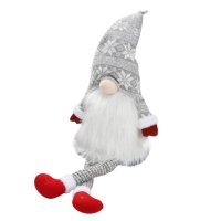 Плюшено гномче Коледно дърво Topper Големи шведски Tomte Gnome Коледни орнаменти Дядо Коледа Gnomes , снимка 2 - Декорация за дома - 42291968