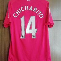 Manchester United Chicharito Nike оригинална футболна тениска фланелка Чичарито Манчестър Юнайтед , снимка 1 - Тениски - 41513635