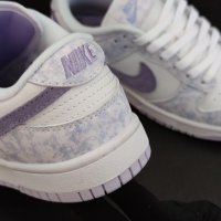 Nike Dunk Purple Aura Lavender White Нови Оригинални Дамски Обувки Маратонки Размер 37 37.5 Номер , снимка 10 - Маратонки - 41087949