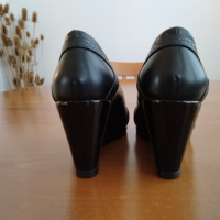 Елегантни дамски обувки от естествена кожа и лак Megias®, снимка 12 - Дамски елегантни обувки - 44571753
