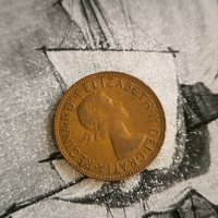 Монета - Великобритания - 1 пени | 1966г., снимка 2 - Нумизматика и бонистика - 44353530
