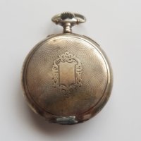 Стар джобен сребърен часовник, снимка 6 - Джобни - 35967767