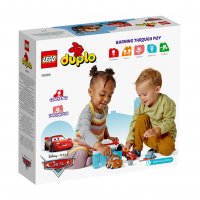 LEGO® DUPLO® Disney™ 10996 - Забавления на автомивката със Светкавицата Маккуин и Матю, снимка 2 - Конструктори - 39432596