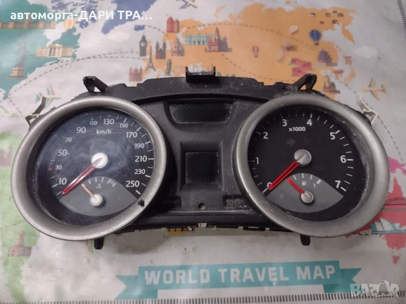 Табло уредно (километраж)за Рено Меган 2 дизел 2004г., снимка 1