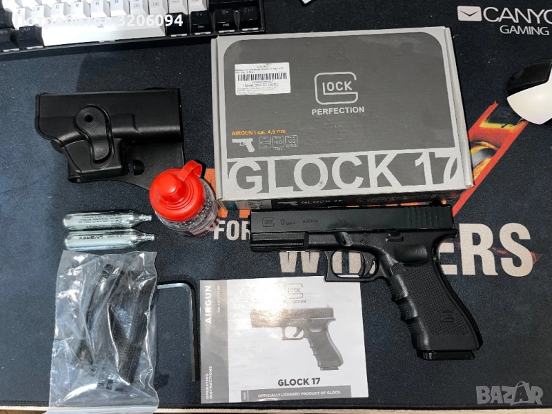 Umarex Glock 17 Gen 4 CO2 4.5mm, снимка 1