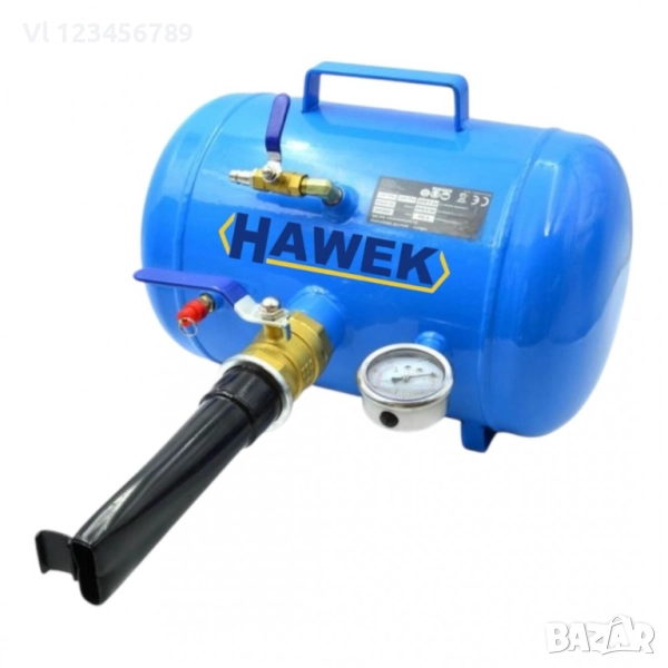 Бутилка за шоково помпане на гуми - бустер 21л , HAWEK, снимка 1