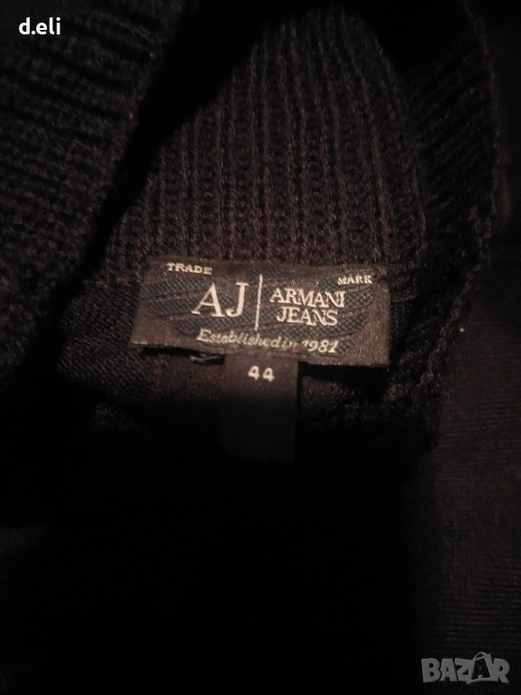 ARMANI Original Size M-L Фина вълна. Страхотен пуловер, снимка 1