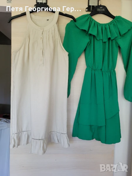 Две детски рокли размер 140, снимка 1