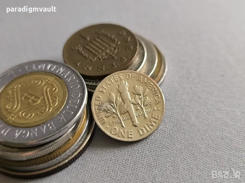 Монета - САЩ - 1 дайм | 1965г., снимка 1