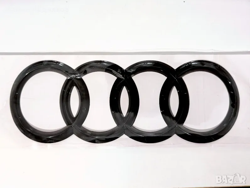 Задна черна емблема за Ауди A5/S5/RS5 2016-2024, снимка 1