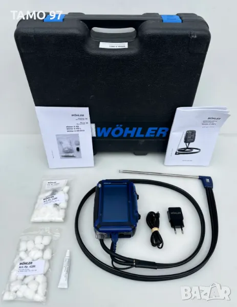 Wohler A 450 L - Газ анализатор за димни газове като нов!, снимка 1