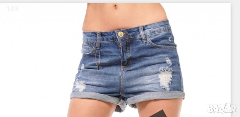 Дамски къси панталони- Размер L, снимка 1
