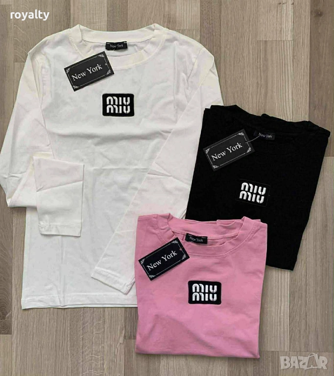 Miu Miu Дамски Блузи Различни Цветове , снимка 1