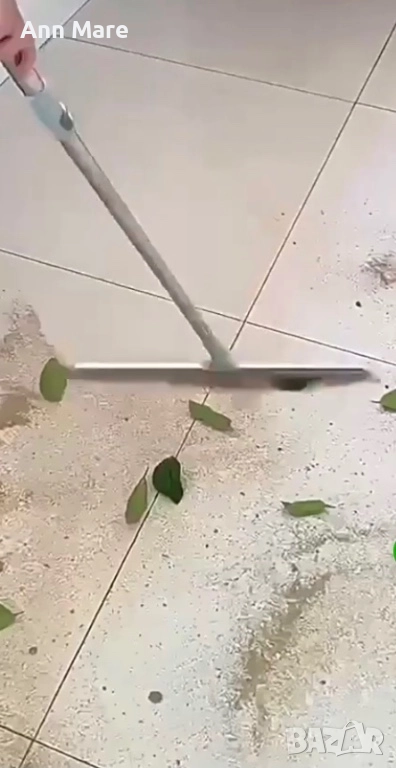 Метла с разтегателна силиконова шпатула, снимка 1