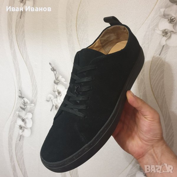  велурени сникърси/маратонки  Tiger of Sweden Brukare  номер 43,5-44, снимка 1