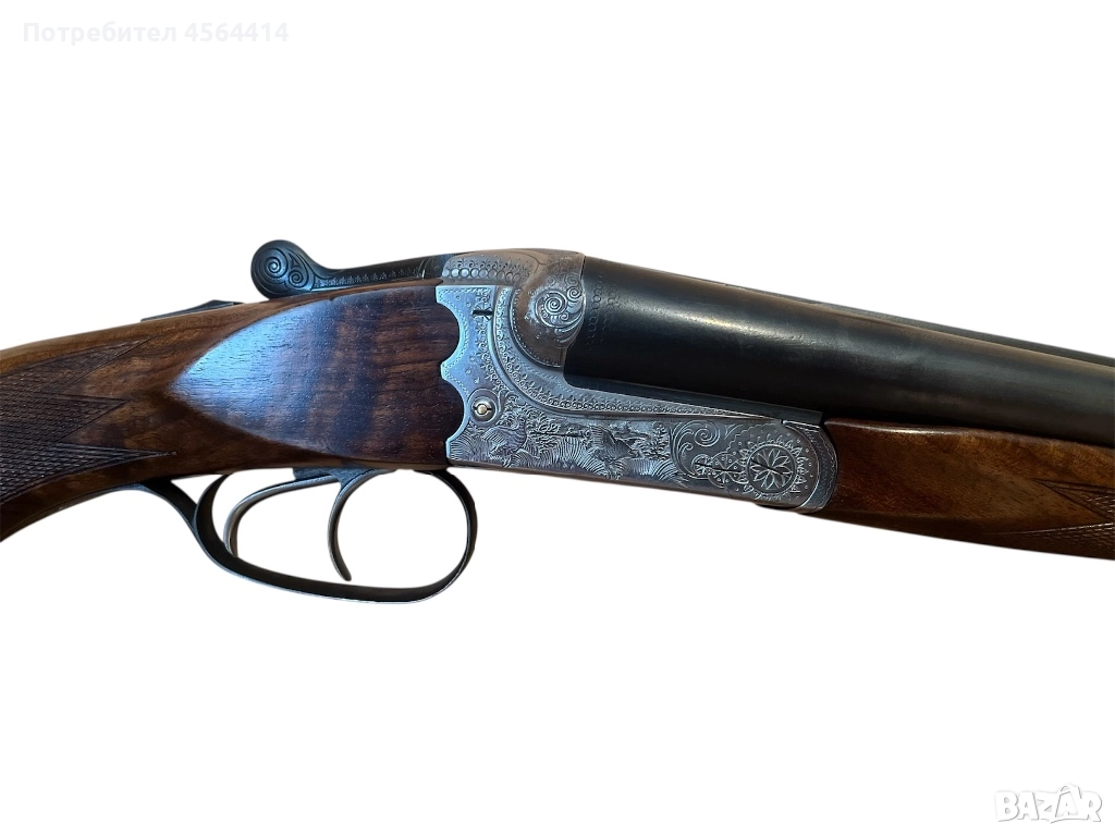 Продавам MERKEL SHUL 12x70 с два спусъка, снимка 1