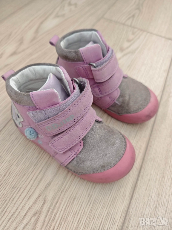 D.D. Step "First Step", размер 24 - кожени обувки, цвят лилав, снимка 1