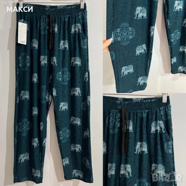 Много удобно и силно еластично долнище с ластична талия и джобове, снимка 1