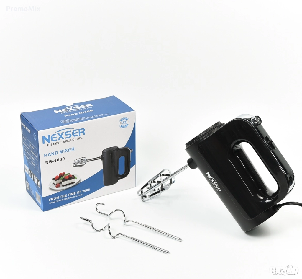 Миксер Nexser NS 1630 300W Ръчен миксер , снимка 1