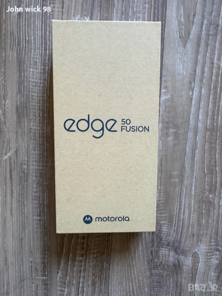 Смартфон Motorola - Edge 50 Fusion, 6.7", 8GB/256GB, Forest Blue, снимка 1
